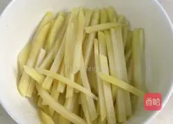 Illustration of how to make French fries 5