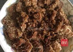 Illustration of how to make steamed pork with rice flour 8