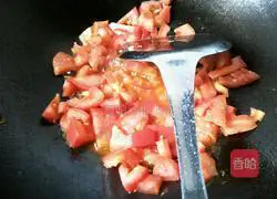 Illustration of how to make braised noodles with eggs and tomatoes 5