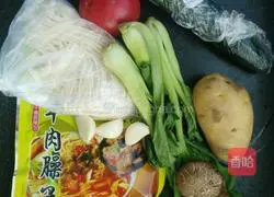 Mutton Saozi Noodles~Noodles Illustration of how to do it 1