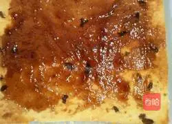 Illustration of how to make raisin cake rolls 13