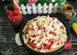 Illustration of Homemade Pizza 4