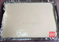 Illustration of how to make meat floss cake rolls 12