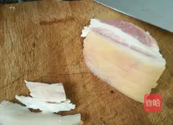 Illustration of home-style braised pork with pickles 2