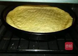 Milk pizza embryo (homemade pizza crust) illustration 15