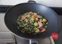 How to make Shanghai vegetable rice Illustration 11