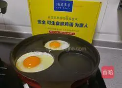 Illustration of making double egg sandwich 3