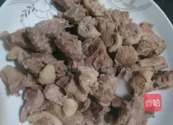 Illustration of how to make tea tree mushrooms and ginger duck 3