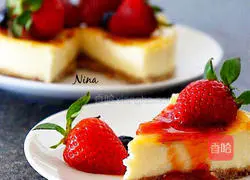 Illustration of how to make original cheesecake 8