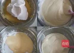 Coconut Illustration of how to make fragrant purple potato layer cake 5