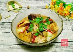 Illustration of how to make herring, cabbage and tofu pot 20