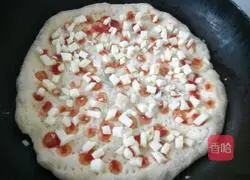 Microwave Fruit Pizza Illustration of how to do it 8