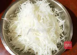 Illustration of Hakka steamed radish balls 5