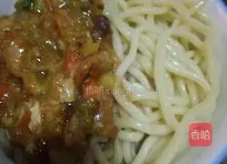 Garlic Taiwan Braised Illustration of making noodles 9