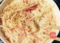 Illustration of how to make pan-fried potato shredded cake 6