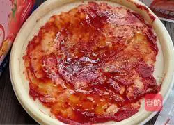 Super Brushed Sausage Pizza Recipe Illustration 4