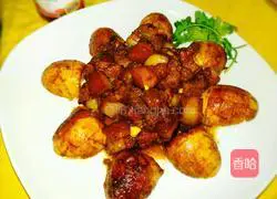 Illustration of how to make Yuanbao Pork 11