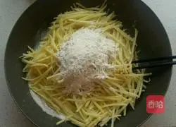 Illustration of how to make potato paste 4