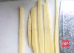 Illustration of how to make French fries 4