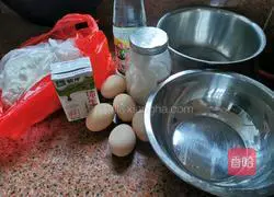 Illustration of how to make rice cooker chiffon cake 1