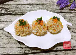 Corn, carrot, glutinous rice and pearl balls Practice illustration 13