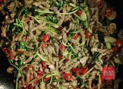 Illustration of how to make stir-fried shredded beef 9