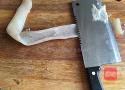 Q Recipe for making fried pork skin jelly 2