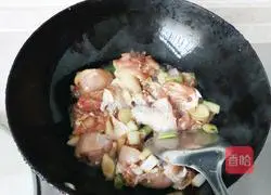 Illustration of homemade braised chicken 5