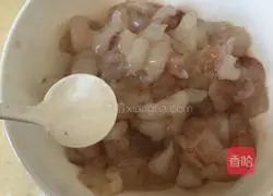 Illustration of how to make fried shrimp segments 3