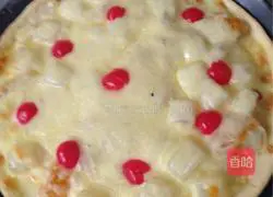 Illustration of how to make fruit pizza 7