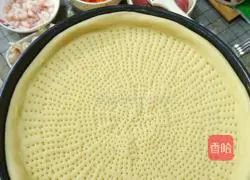 Illustration of how to make seasonal vegetable and shrimp pizza 3