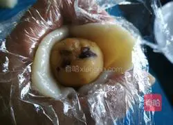 Coconut Snow Skin Mooncake (Mung Bean Custard Filling) Recipe Illustration 13