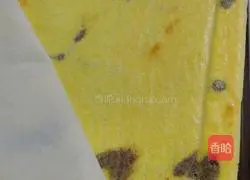 Illustration of how to make Chiba pattern sponge cake 15