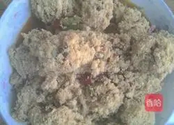 Illustration of braised spicy fish roe 5