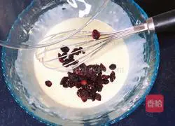 Illustration of how to make cranberry roasted rice cake 6