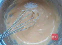 Illustration of making multigrain nut shell cake 14