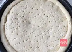 Illustration of how to make potato minced shrimp and beef pizza 1