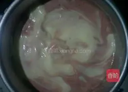 Illustration of how to make striped cake 18