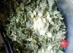 Illustration of how to make celery leaf wheat rice 10