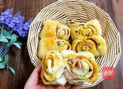 Illustration of how to make salty bread 10