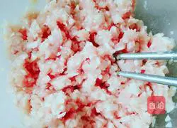 Illustration of how to make pearl dumplings 3