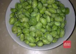 Illustration of how to make kidney bean curd 2