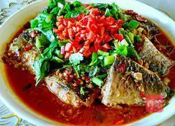 Illustration of home-style spicy fish recipe 8