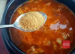 Korean kimchi hot pot recipe 7