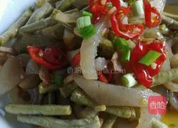 Illustration of how to make fried pork rinds with kimchi 6