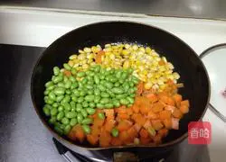 Illustration of how to make assorted diced vegetables 6