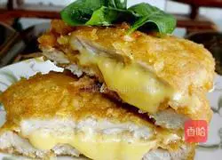 Wish (Pig) a prosperous New Year and be filled with happiness - Illustration of how to make fried pork chop 11