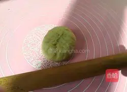 Illustration of making honey bean, seaweed and meat floss bread 6