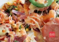 Illustration of how to make homemade pizza 7