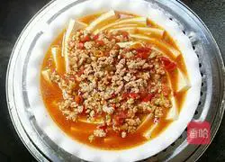 Illustration of how to make fish-flavored tofu 9